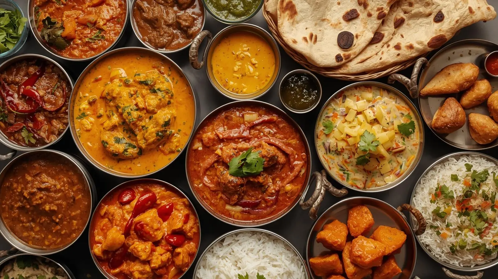 Authentic Indian cuisine at Daawat Authentic Multi Kitchen & Bar - Best Indian restaurant on Whyte Ave in Edmonton, AB