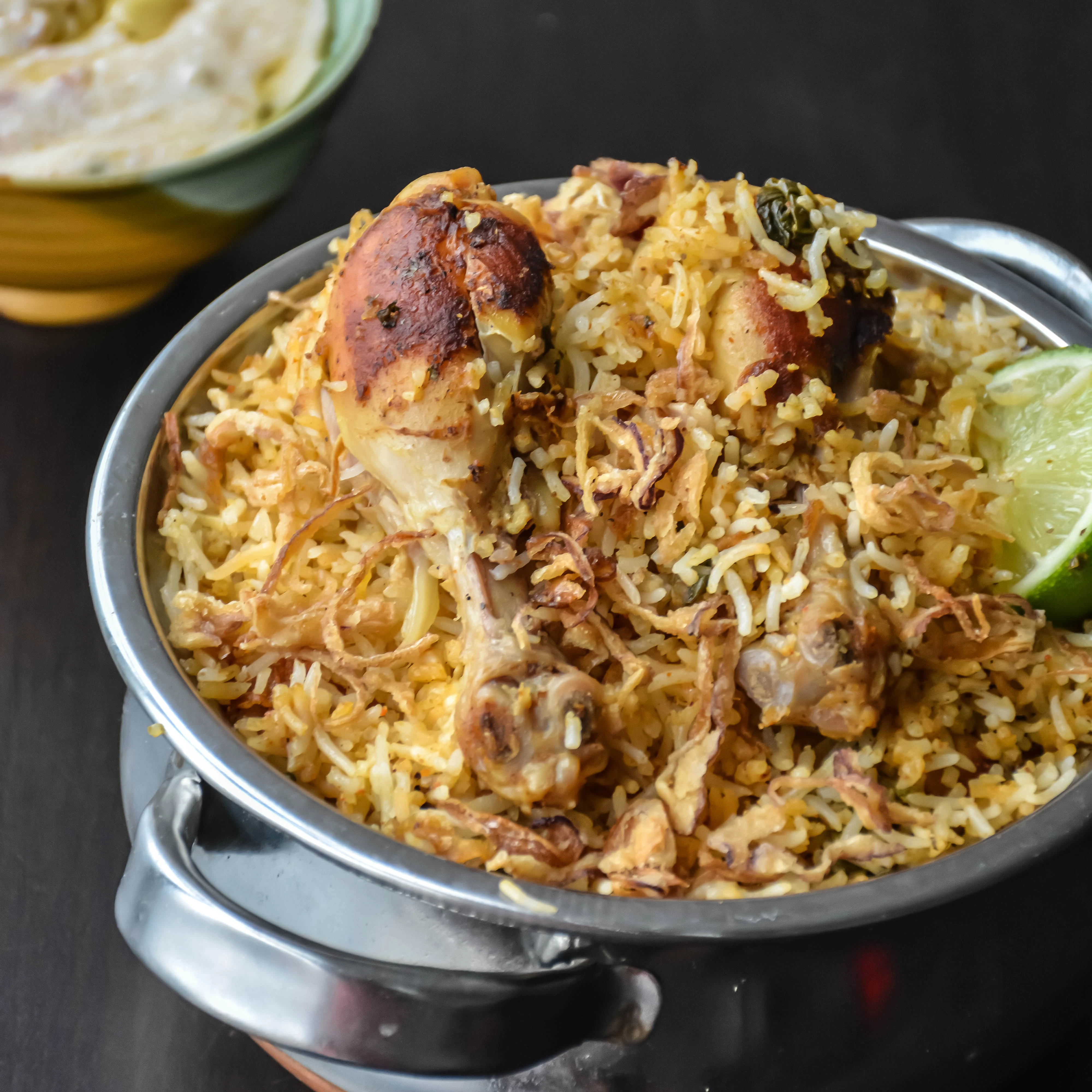 Biryani - Aromatic Indian rice dish at Daawat Authentic Multi Kitchen & Bar Whyte Ave Edmonton